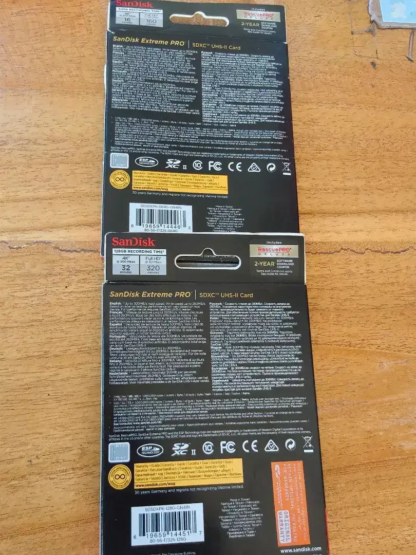 Sandisk Extrem Pro SDXC UHS II Ori segel - Image 2 of 6