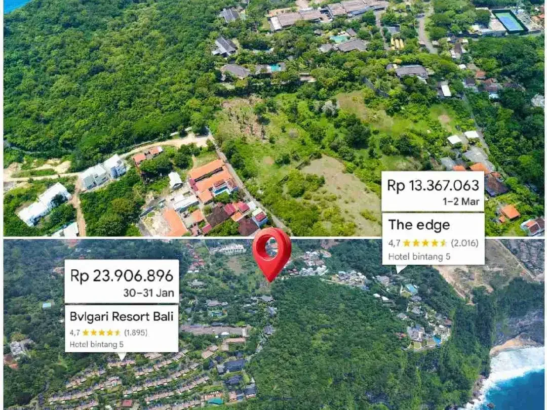 TANAH OCEAN VIEW DEKAT BULGARI RESORT. PECATU - Image 4 of 10