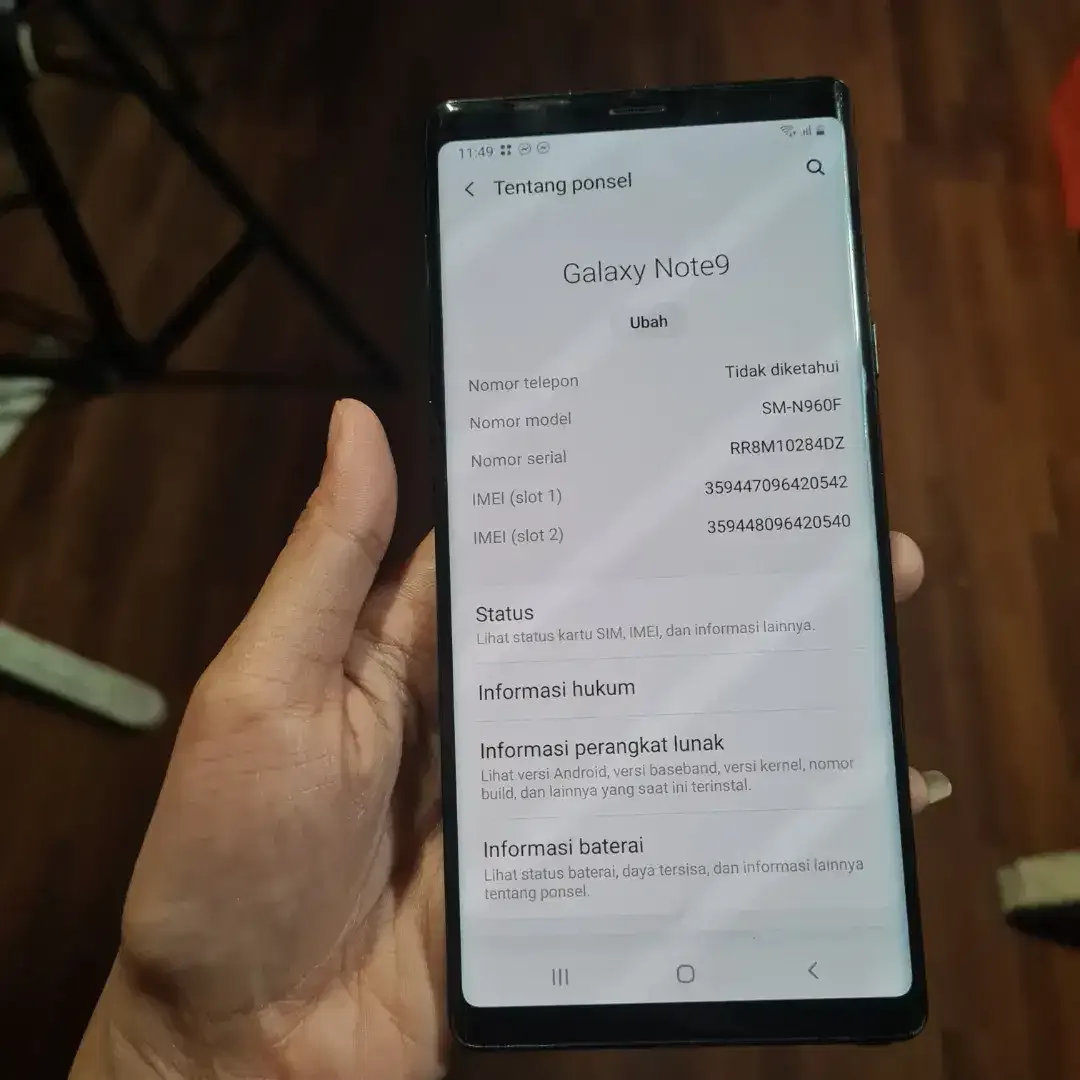 Samsung Galaxy Note 9 6/128GB SEIN Unit Only - Image 2 of 4