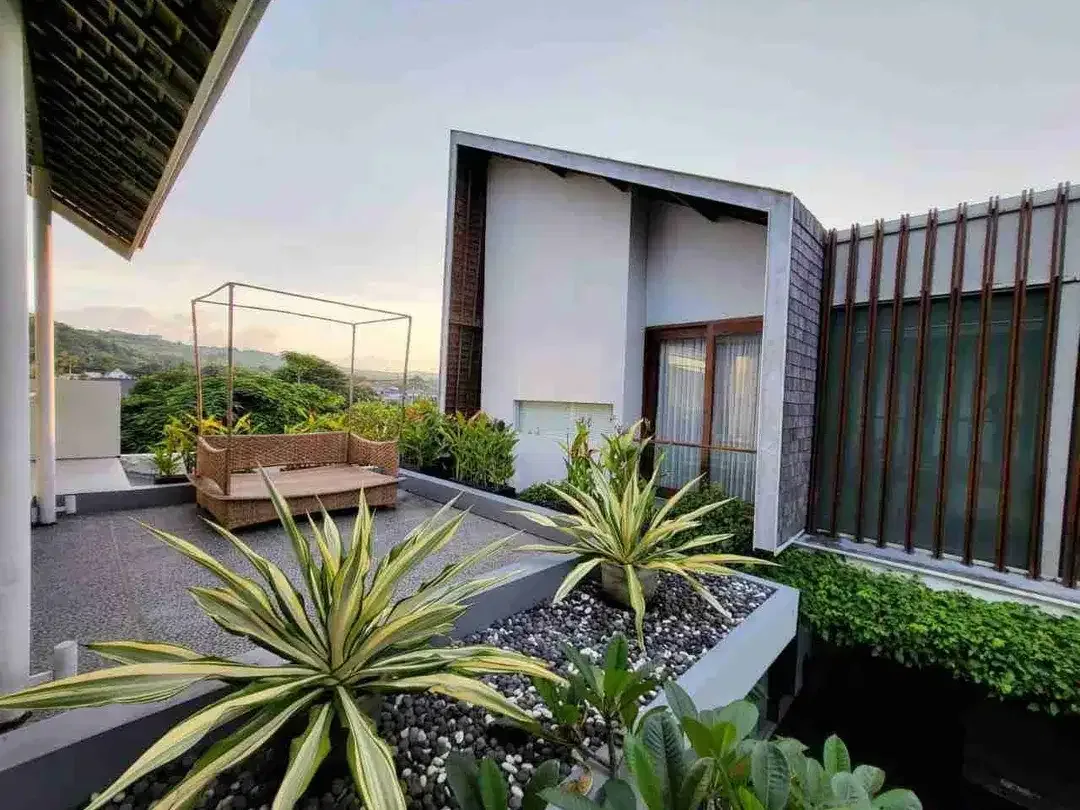 dijual villa kawasan one gate dekat Asian internasional scool taman Rama purigading jimbaran - Image 7 of 10