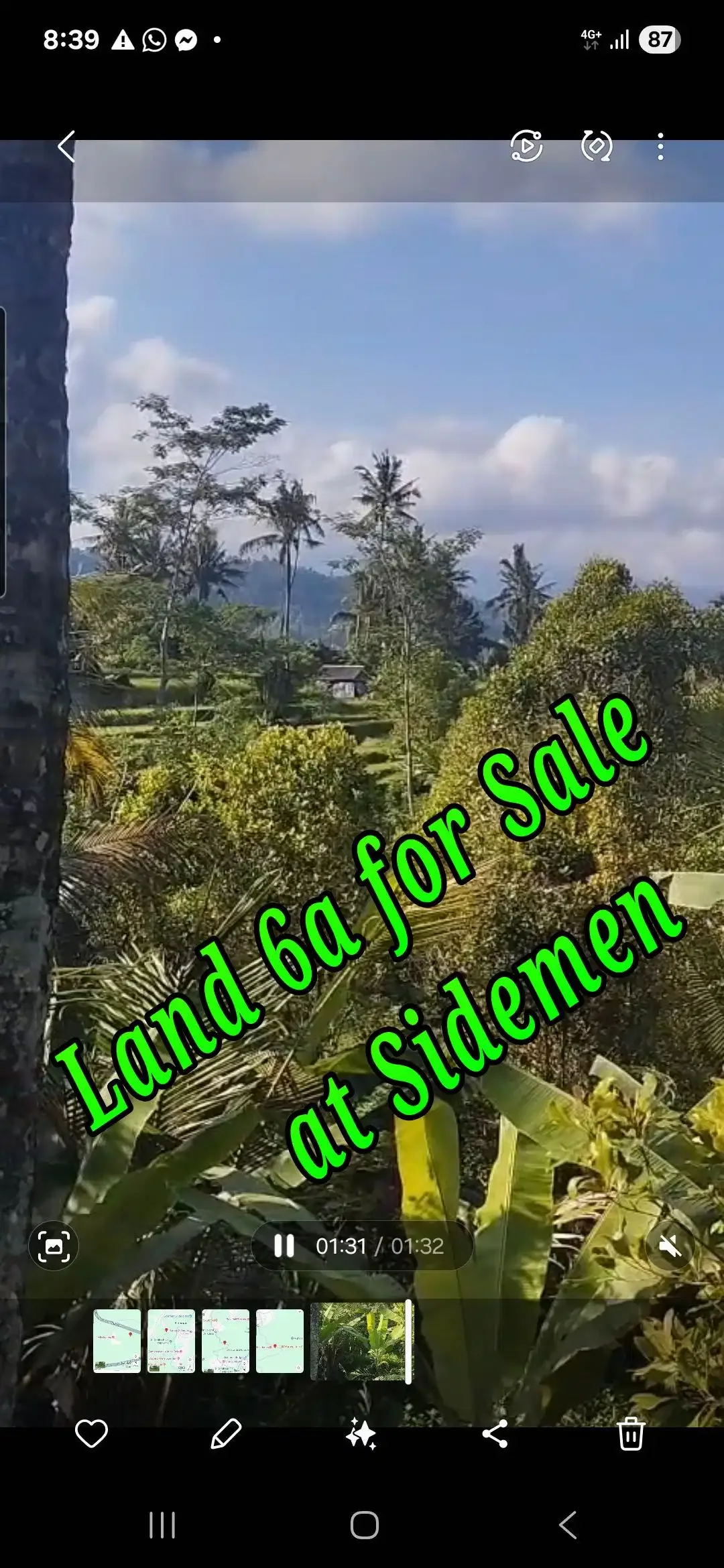 Land 6a for Sale at Sidemen Traditional Village Bali - Image 1 of 10
