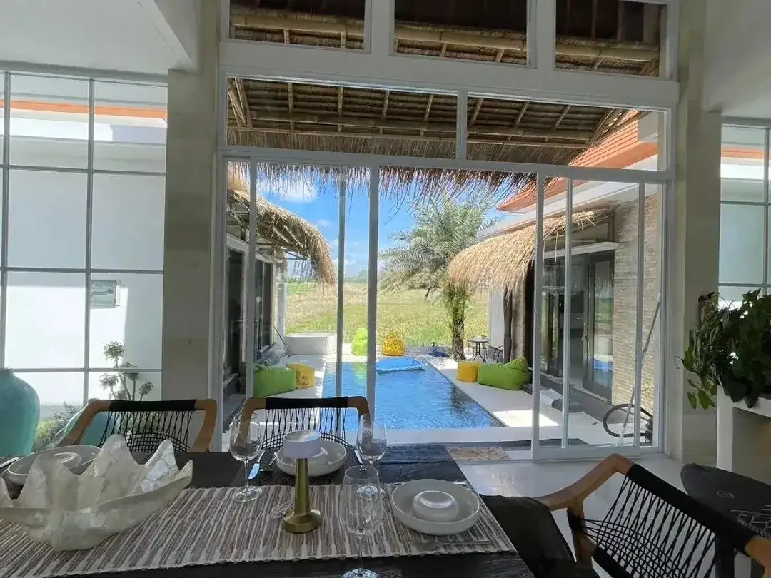 Tanah + Villa 1.275 m² Hoek Yellow Zone Dekat Pantai Lima Canggu - Image 4 of 5
