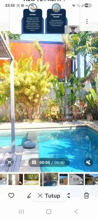Spacious 3Br Villa With Huge Tropical Garden & Private Pool - Sanur Bali - Image 2 of 4