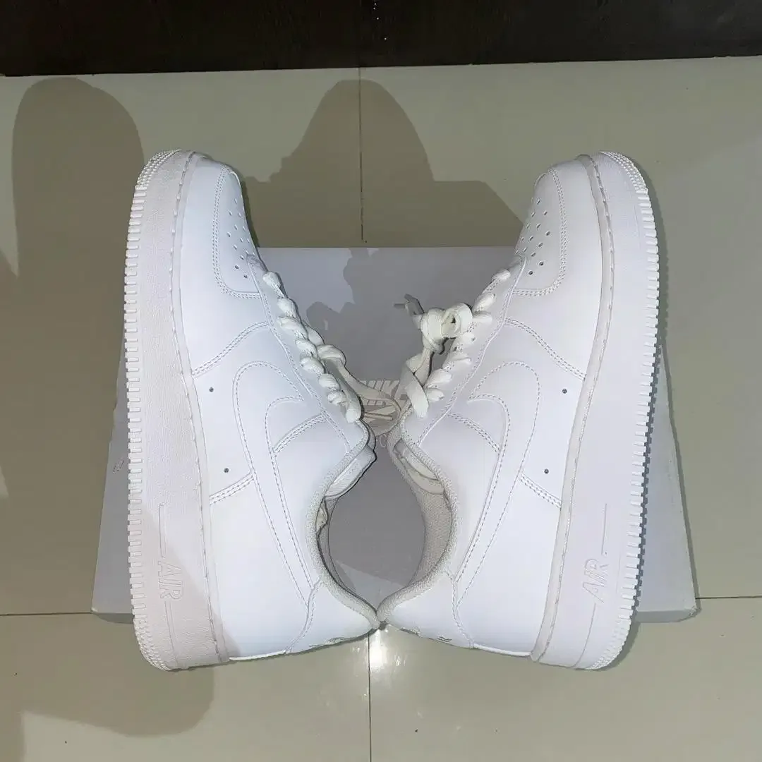 Nike Air Force 1 Triple White - Image 10 of 10