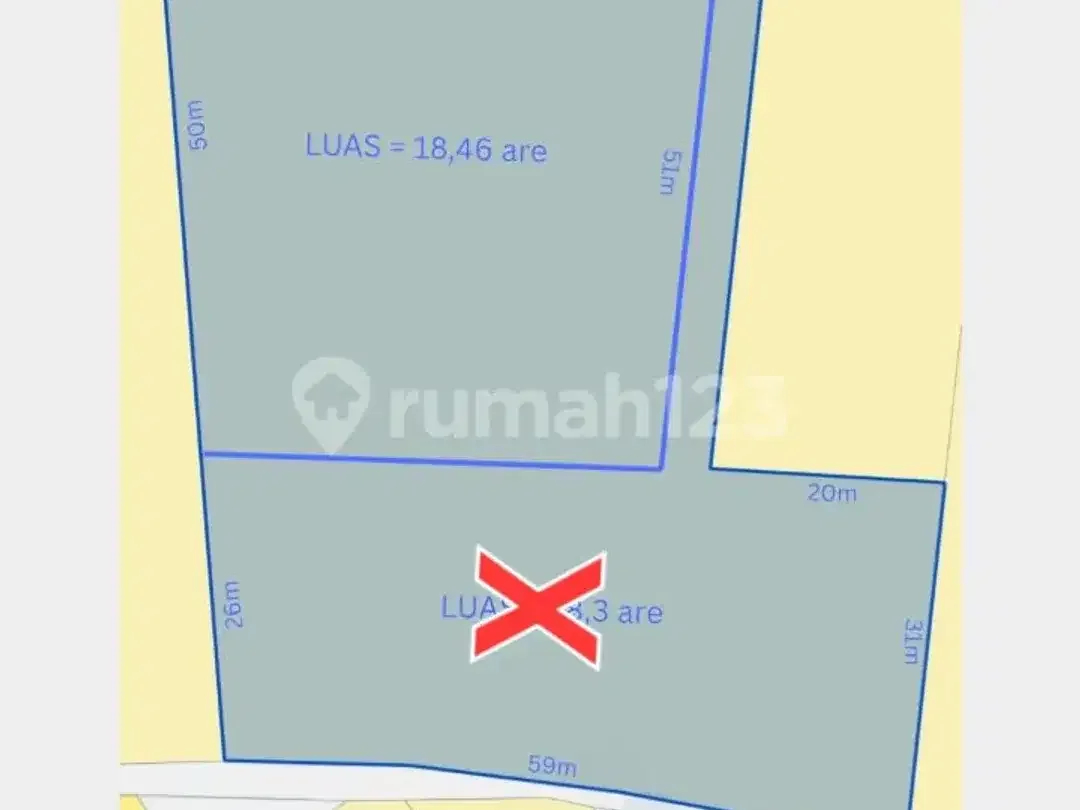 Land For Lease For A Villa Complex On Jl. Melang Kaja, Kutuh - Image 5 of 5
