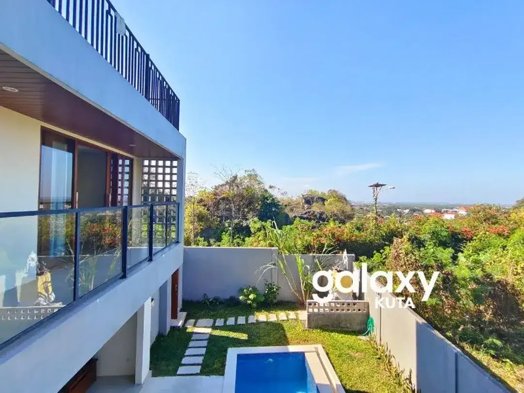 HOUSE WITH UNBLOCKED VIEW IN KARANG MAS JIMBARAN FOR RENT - Image 5 of 10