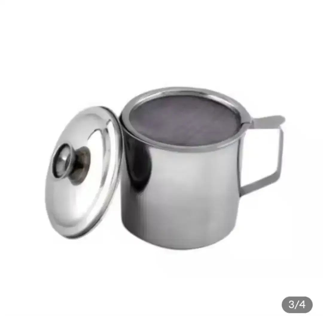 Oil Pot Saringan Tempat Minyak Goreng Stainless Steel 1,3 L - Image 4 of 6