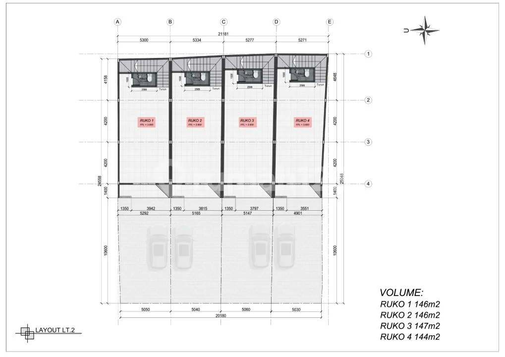 Brand New Ruko For Sale Daerah Denpasar Utara. - Image 2 of 4