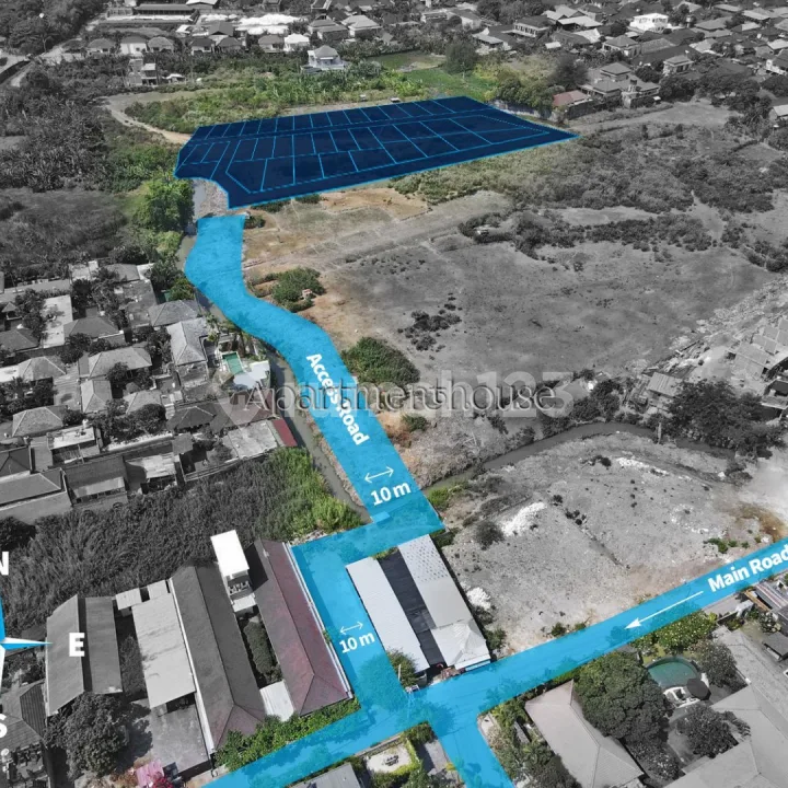 Jual Paling Murah Lolasi Super Strategis Kavling 10.000sqm at Sunset Road Seminyak Bali,harga 110M - Image 2 of 3