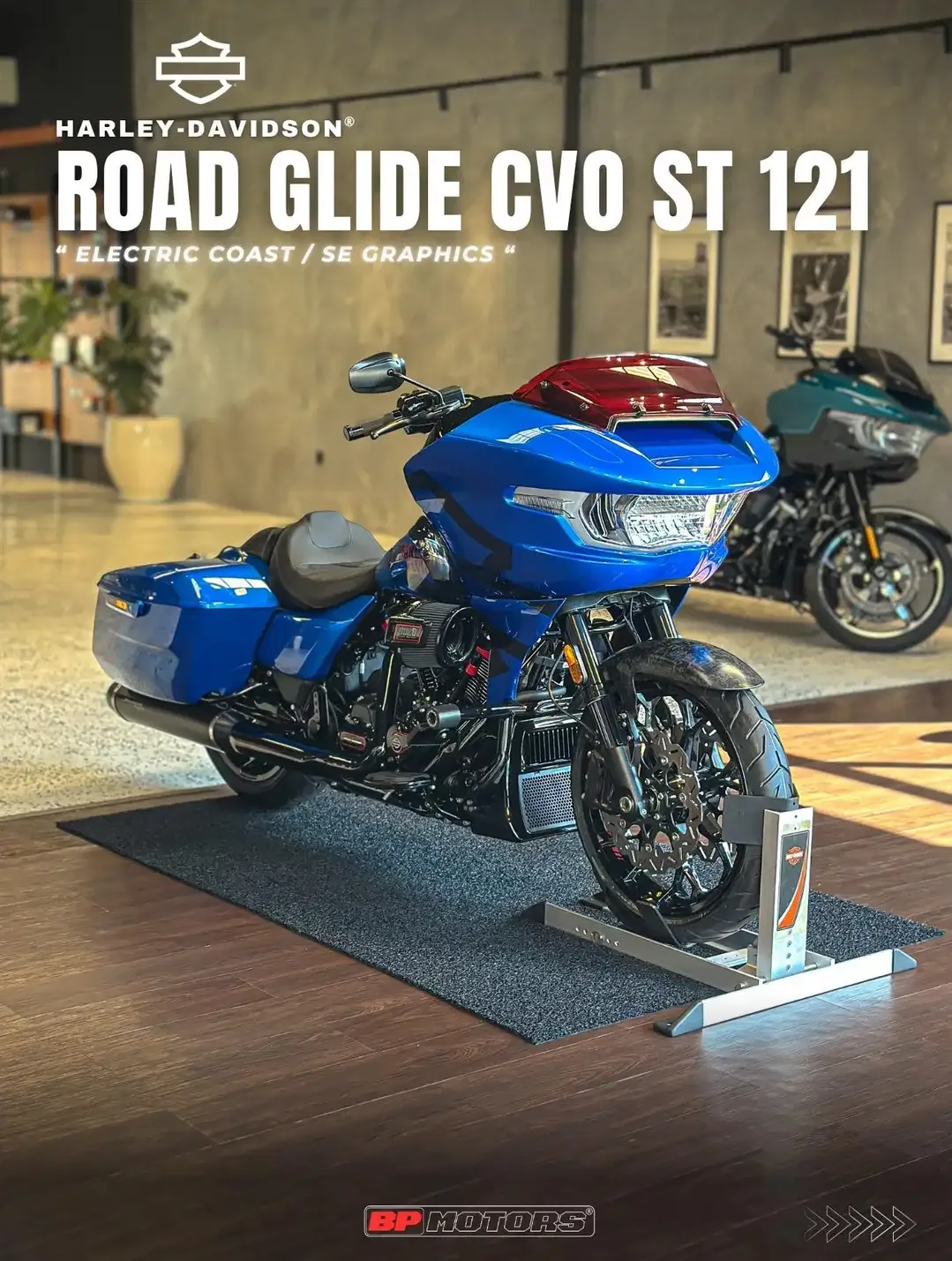 ALL NEW ROAD GLIDE CVO ST 121 Eletric Coast MY 2026 Brand New - Image 1 of 10