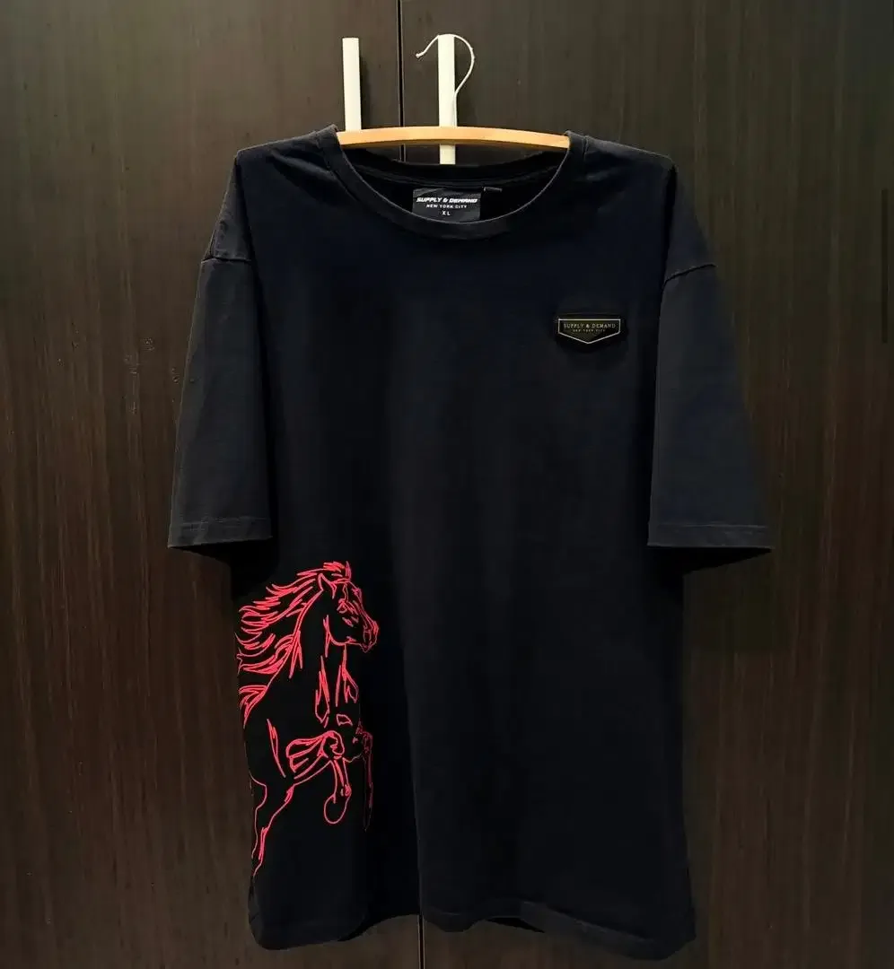 Supply & Demand Horse Tee - Image 1 of 5