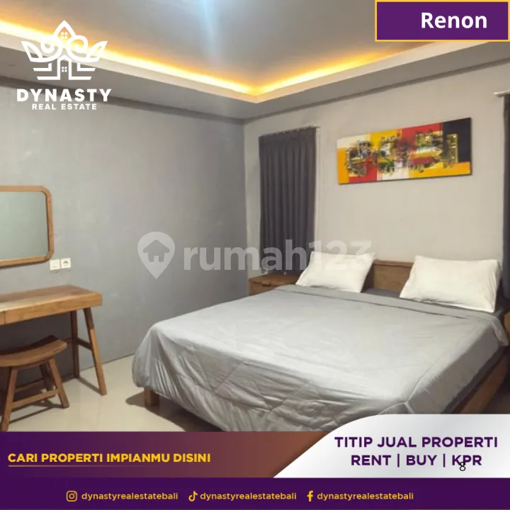 For Rent - Semi Villa Cluster Renon Dekat Sanur â¨ - Image 4 of 4