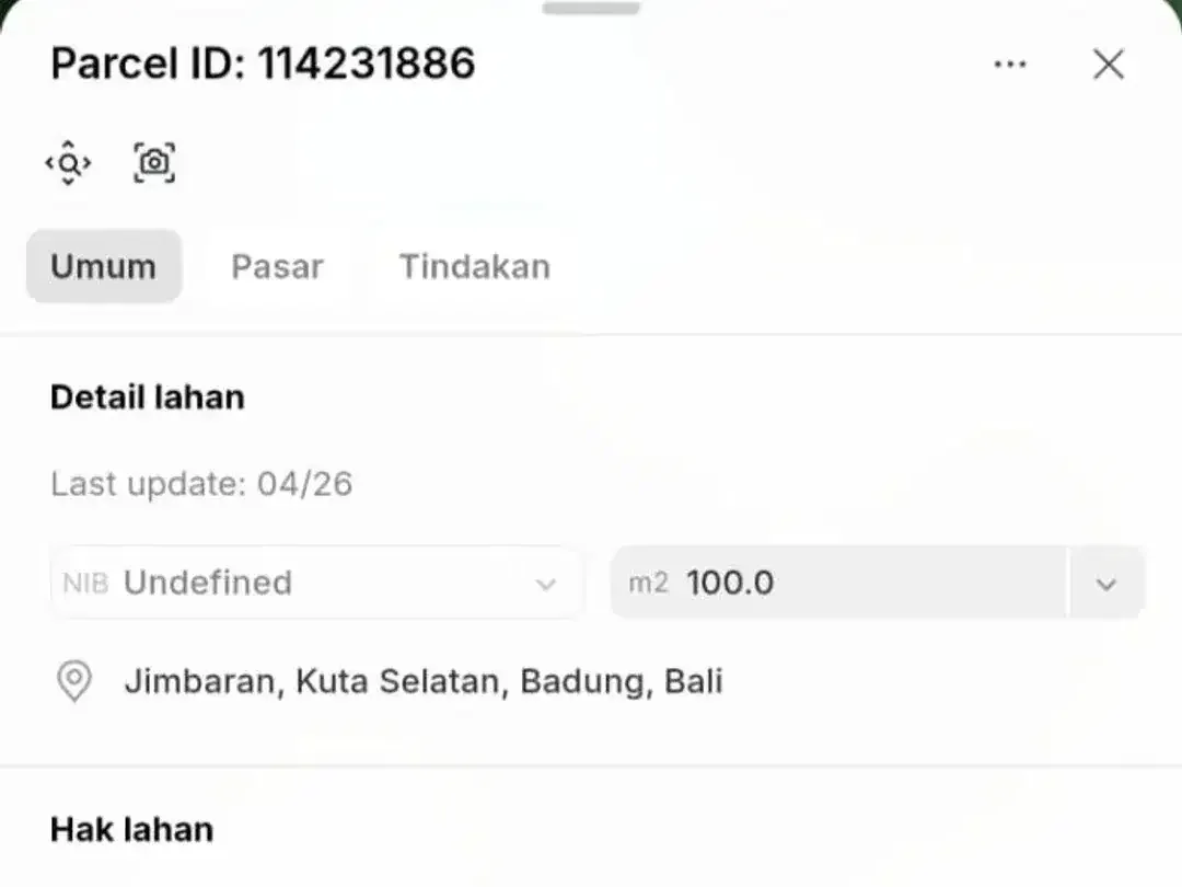 TANAH FORSALE LOKASI STRATEGIS JIMBARAN BAWAH - Image 7 of 8