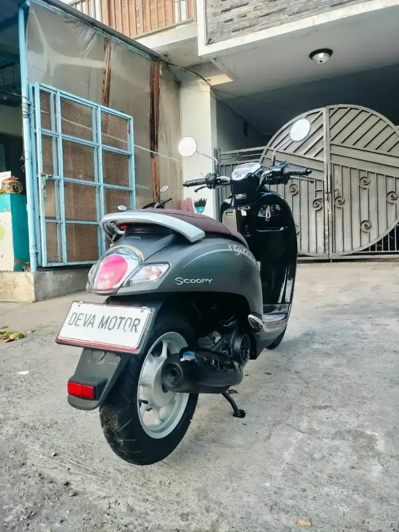 Scoopy 2020 brown Deva motor - Image 8 of 8