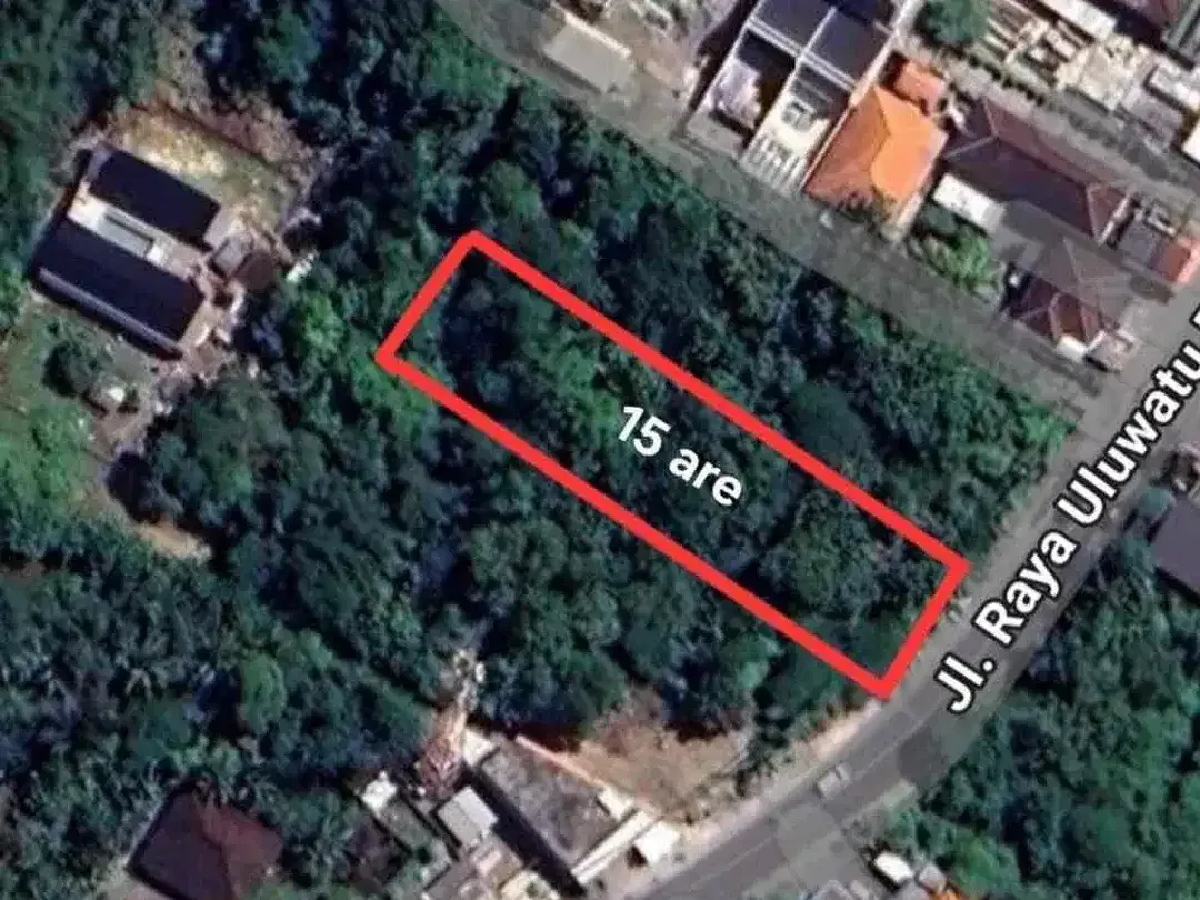 [ LEASEHOLD ] TANAH KOMERSIAL JALAN UTAMA ULUWATU PECATU - DEKAT NOURISH RESTO - Image 4 of 6