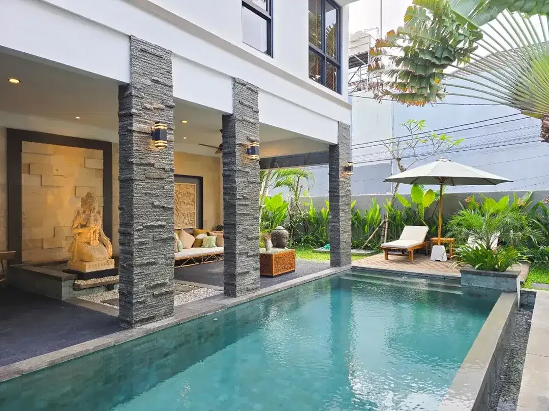 Rare Investment Gem in Berawa Stylish Modern Villa with Steady Monthly Income! - Image 1 of 10