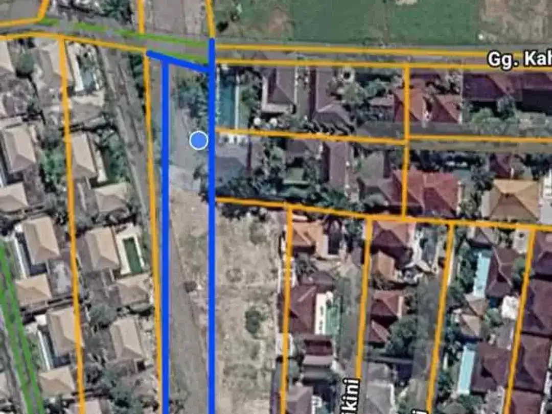 land for rent 1950m2 premium area seminyak - Image 1 of 6