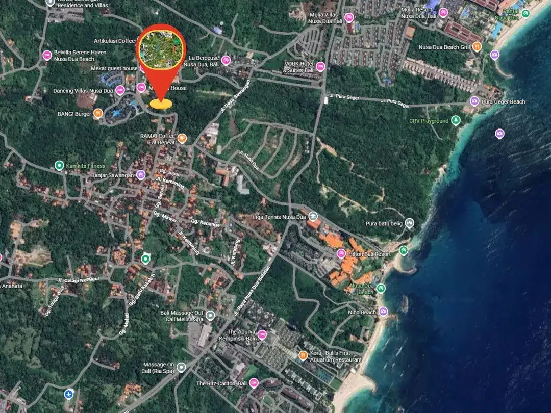 Disewakan Tanah Premium di Sawangan, Nusa Dua – Bali - Image 4 of 10
