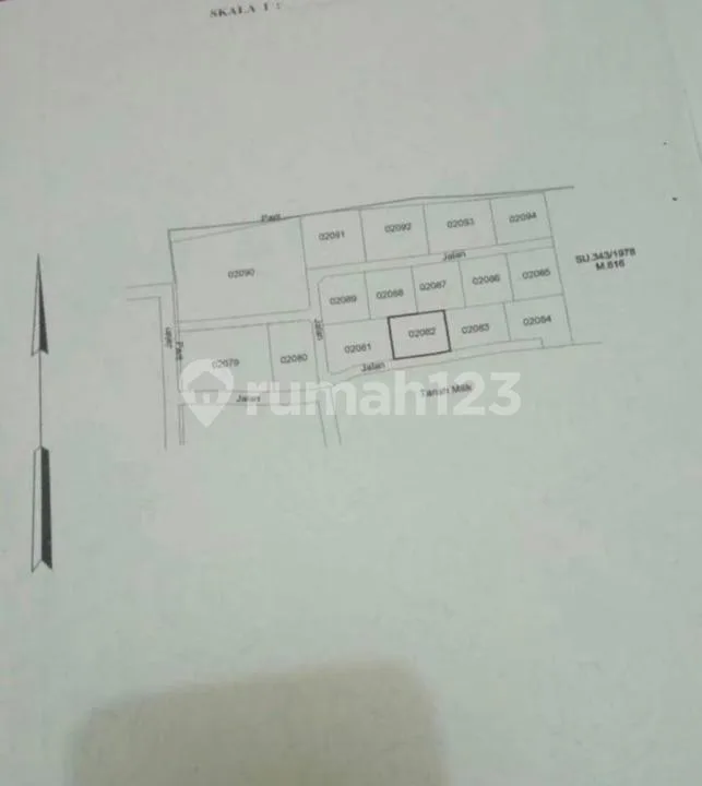Buc - Dijual Lahan Murah Mas, Ubud Lokasi Strategis SHM - Image 2 of 4