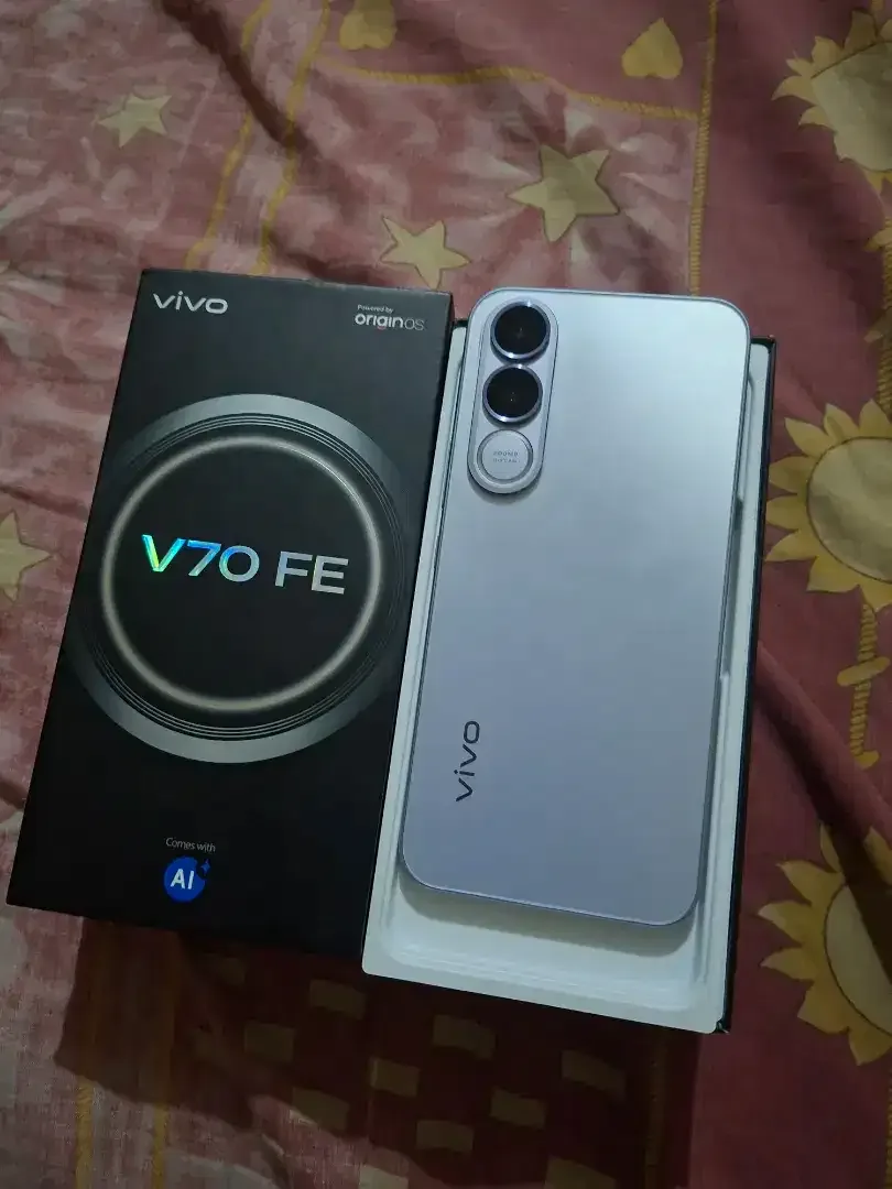 Vivo V70 FE 5G ram 8/256 fulset mulus - Image 2 of 2
