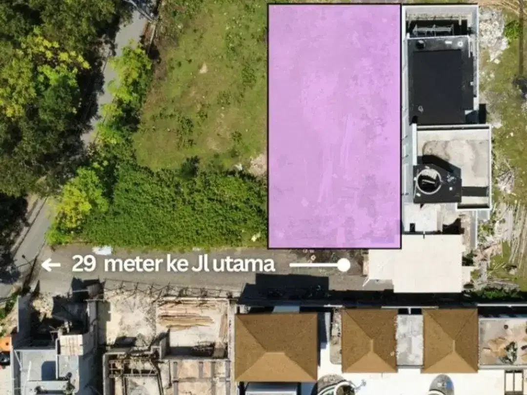Tanah 4 Are Zona Pariwisata Leasehold 25 Tahun di Bingin, Jimbaran - Image 10 of 10
