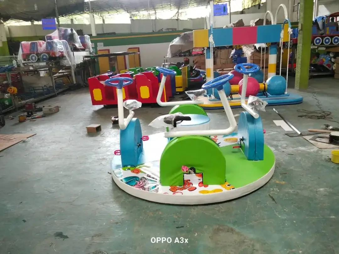 mini cycle - sepeda terbang softplay playground indoor - bahan mbtech - Image 4 of 4