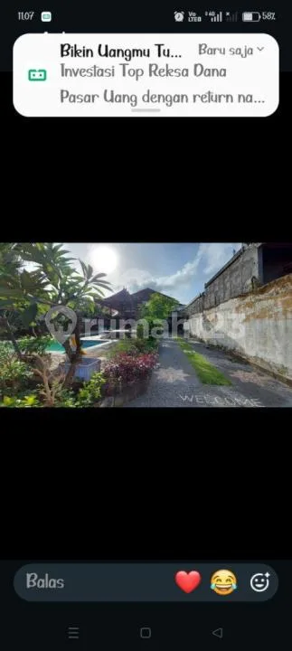 Di Jual Tanah Bonus Bangunan Lokasi Intan Permai Kerobokan Kuta Utara Sangat Dekat ke Seminyak dan Petitenget - Image 4 of 4