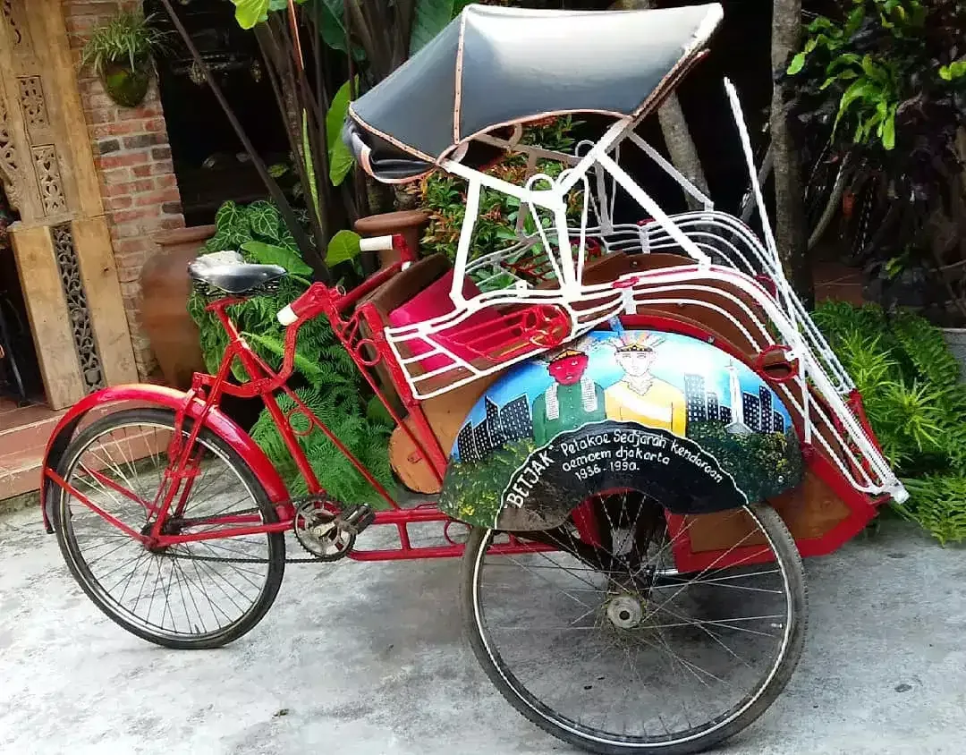 Becak onthel lawasan.pajangan.dan koleksi - Image 1 of 1