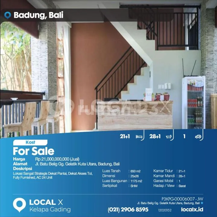 Kost Batu Belig Gg. Gelatik Kuta Utara, Badung, Bali - Image 2 of 2