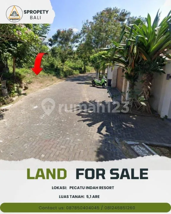 Dijual Tanah Langka Lokasi Pecatu Indah Resort - Image 1 of 4