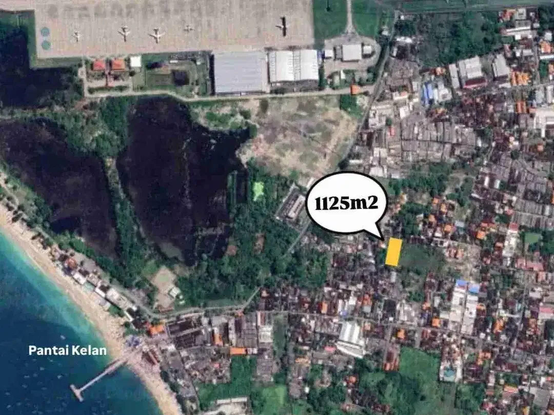 JUAL TANAH DEKAT 
PANTAI KELAN & BANDARA NGURAH RAI BALI
LOKASI JALAN SEGARA MADU, KEDONGANAN
JIMBARAN KUTA SELATAN 
COCOK UNTUK PERUMAHAN, KOMPLEK VILLA 
VILLA KOMERSIL - Image 3 of 10