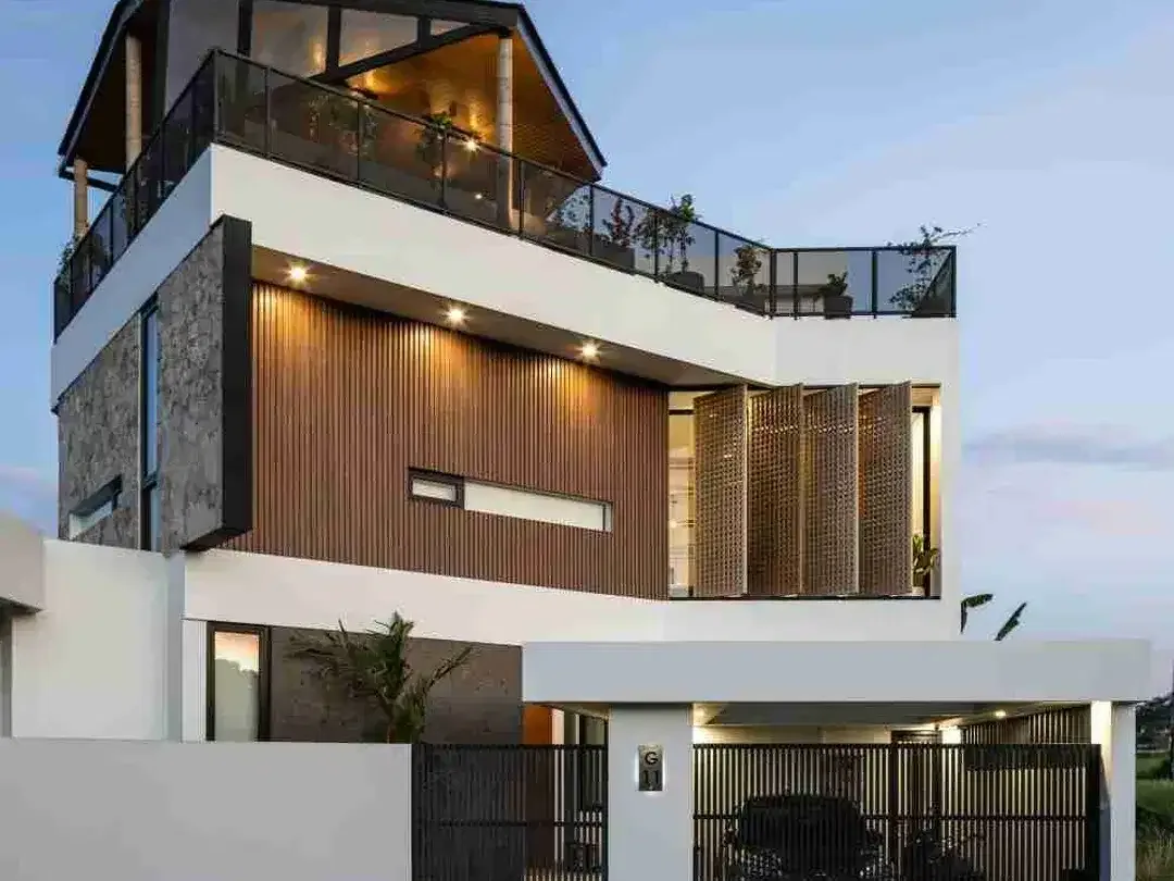 Villa Mewah Kedungu 3 Kamar dengan Rooftop dan Kolam - Image 1 of 10