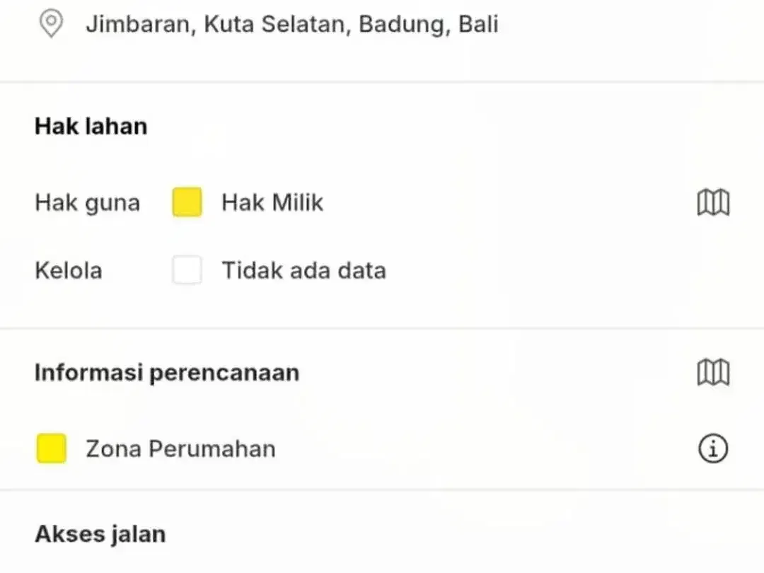 Tanah SHM Lingkungan Perumahan dan Kost Eksisting Siap Bangun dengan Harga Menarik di Puri Gading Jimbaran - Image 6 of 6