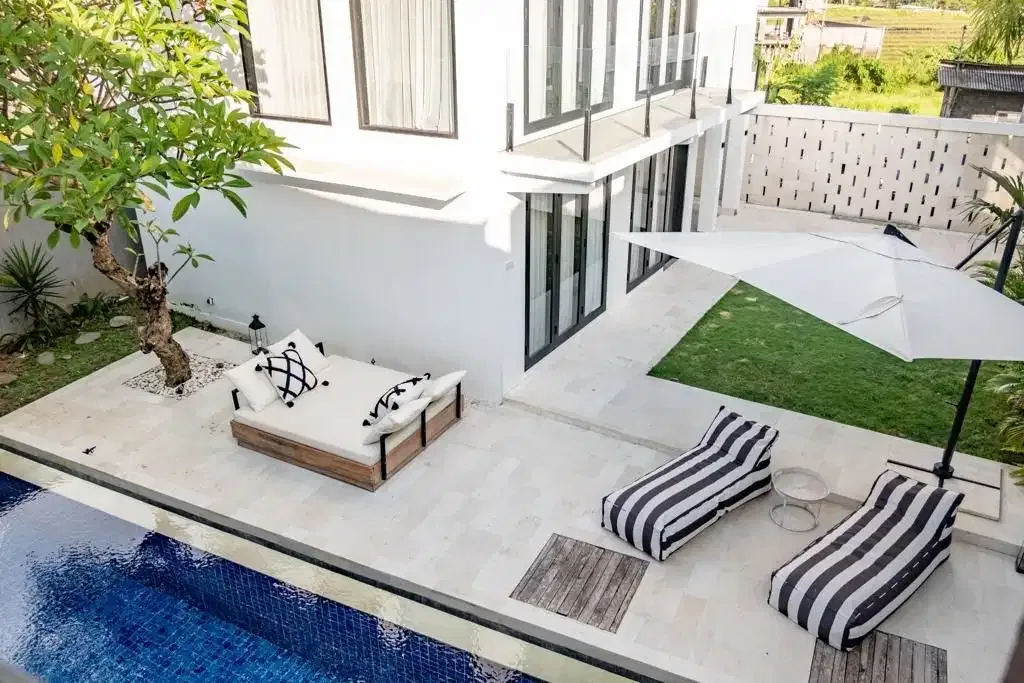 Dijual villa modern teopical style lantai 2 canggu - Image 10 of 10
