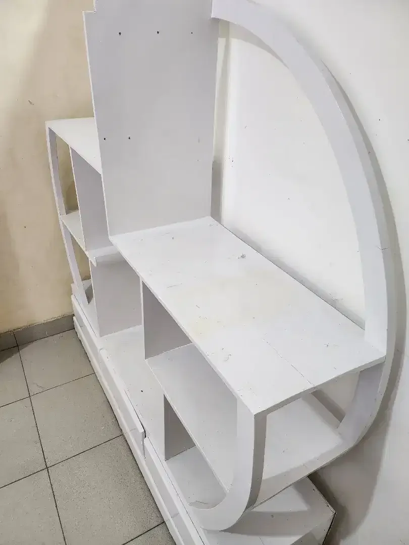 Dijual Murah Lemari Rak JATI Bulat - Image 6 of 10