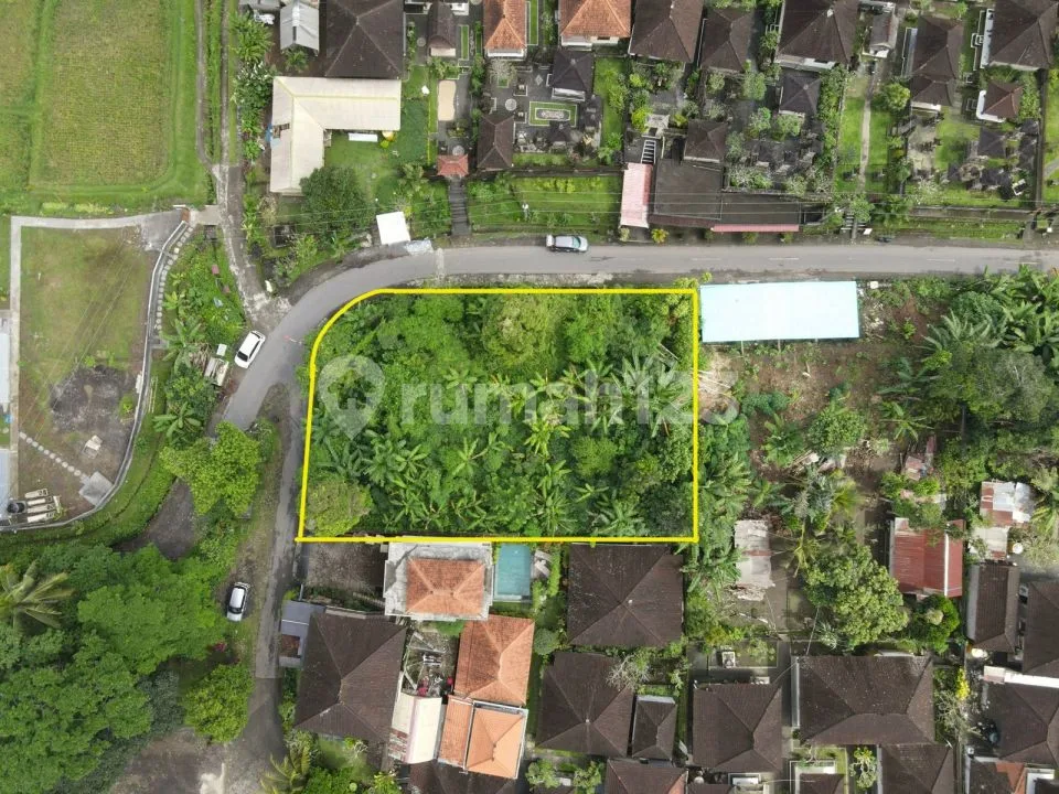 Commercial land sale 1000m² - Kelusa Ubud Bali - Image 1 of 4