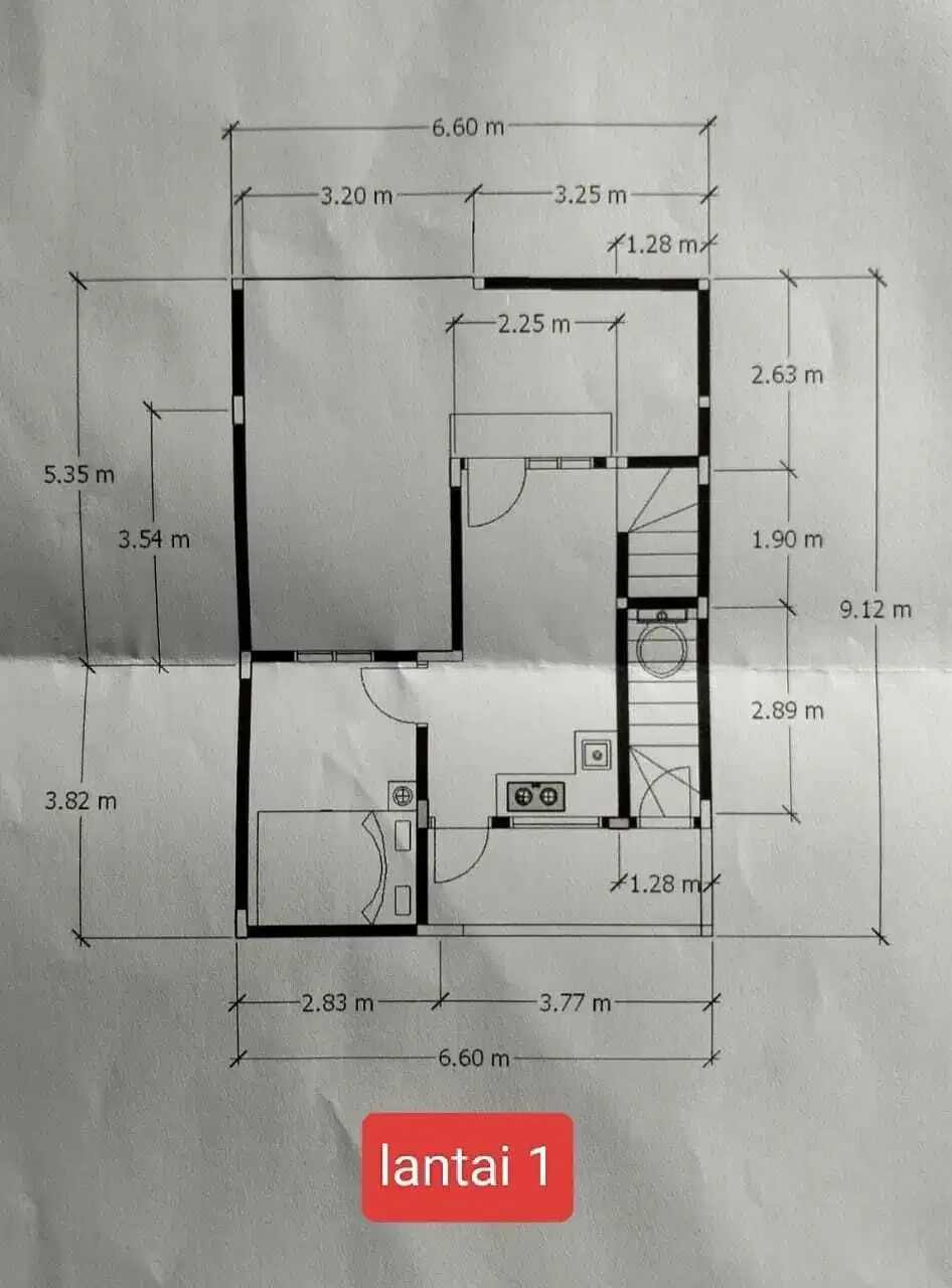 Promo hunian baru 2lt antasura free pajak dkt sman8,warung mina jl5mtr - Image 5 of 7