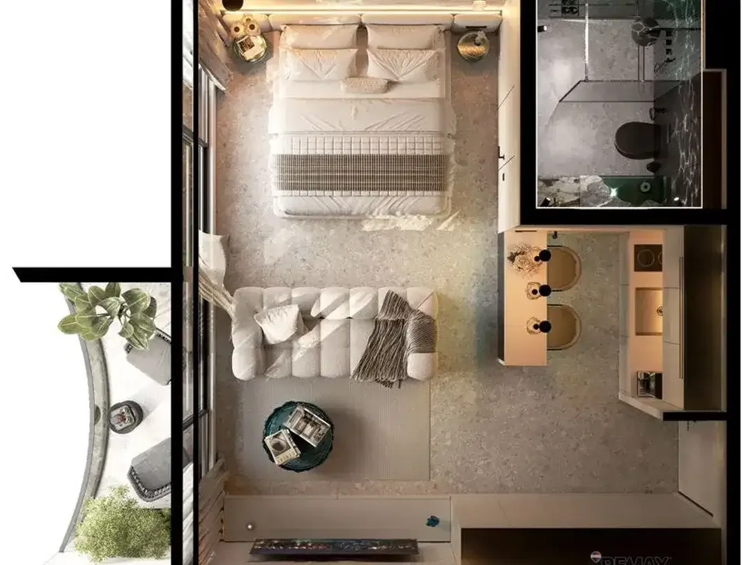 Stylish Luxury 1-Br Apartment For 53-Year Leasehold In Uluwatu - Image 10 of 10
