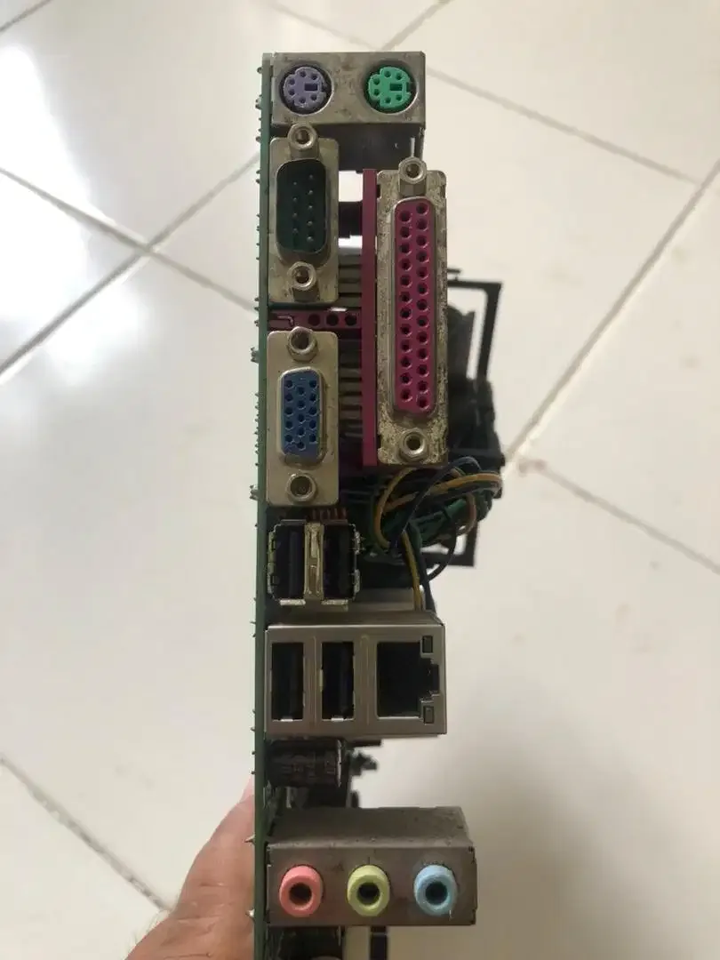 Mobo dan Intel Core 2 Duo E7500 serta GPU - Image 6 of 6