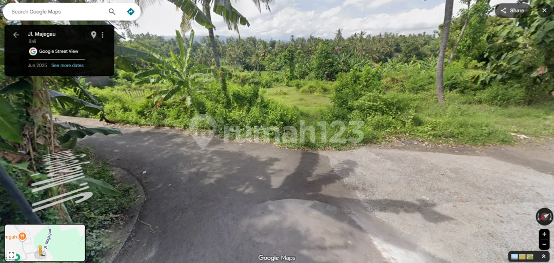 Dijual Tanah Lokasi Strategis, View Bukit, Sawah, Pantai Cocok Untuk Villa / Perumahan. Harga Nego (Butuh Uang Cepat) - Image 4 of 4