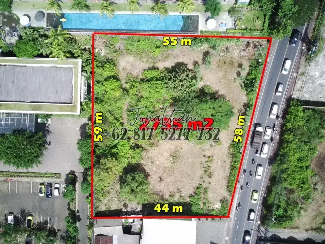 Dijual Tanah Premium Zona Wisata di Raya Uluwatu Ungasan Jimbaran Bali - LSADT - Image 1 of 10