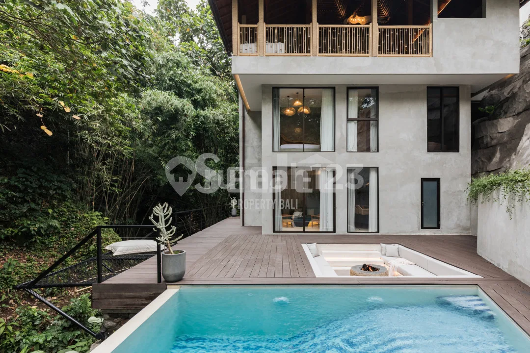 Leasehold 32 Tahun (Bukan Shm); di Lembah Sungai di Ubud. Pink Zone! - Svlu061 - Image 2 of 4