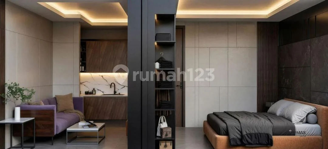 Modern 1-Bedroom Apartment Leasehold For 35 Years In Kerobokan - Image 1 of 4
