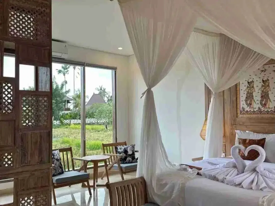 DIJUAL VILLA BARU DENGAN VIEW SAWAH, KEMENUH, GIANYAR,UBUD - Image 5 of 10