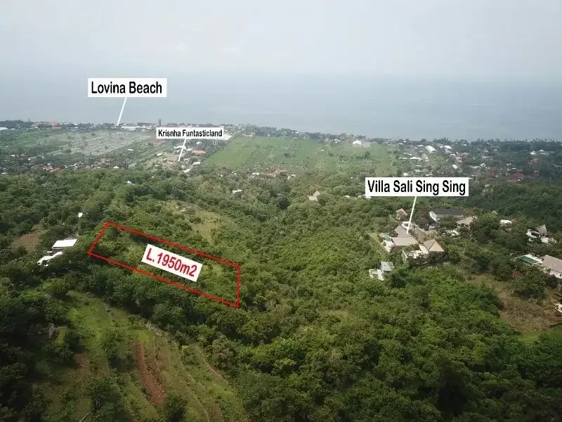 lahan 19are di Cempaga View pantai Lovina - Image 2 of 8