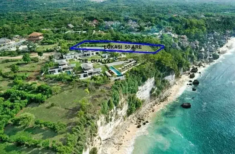 TANAH STRATEGIS LOKASI TEPI TEBING LAUT AREA BINGIN - Image 1 of 8