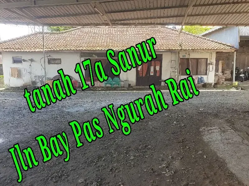 Dijual Tanah 17a di pinggir Jln Bay Pas Ngurah Rai Sanur Bali - Image 1 of 10