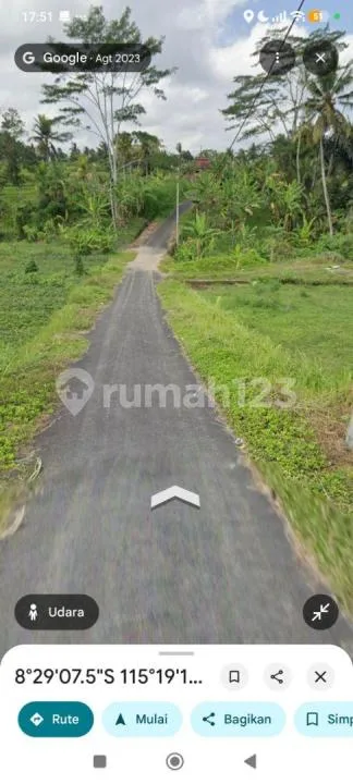 Tanah View Sawah Jl Mobil Harga Murah Siap Bangun - Image 4 of 4