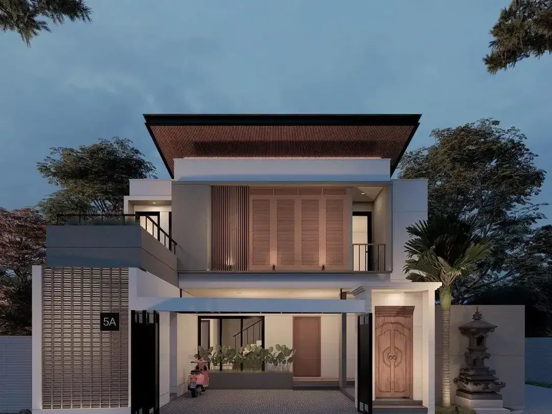 ID:H-131 Disewakan Rumah Semi Villa Ubung Denpasar Bali Dekat Gatsu Kerobokan Dalung - Image 3 of 10
