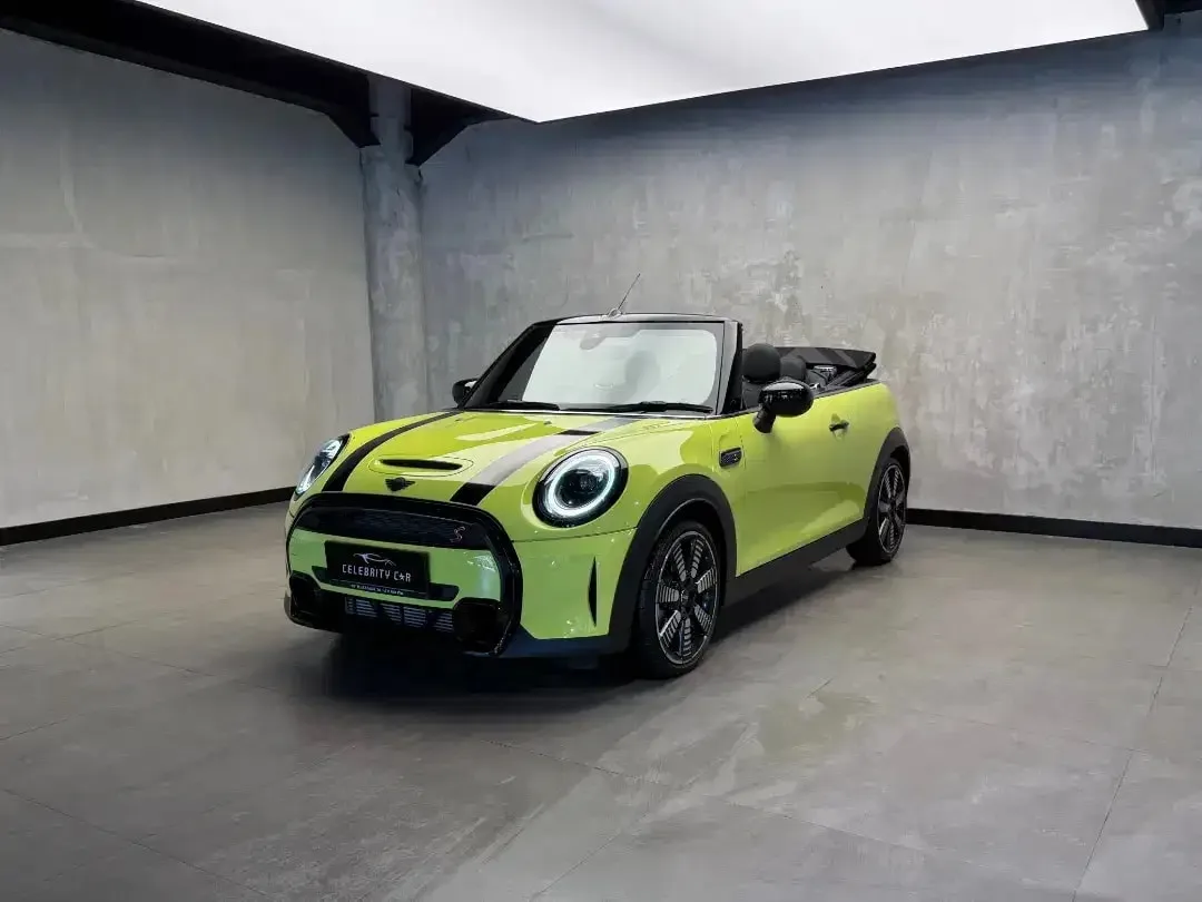 MININCooper S Cabrio 2.0L 2023 -Zesty Yellow - Image 2 of 10
